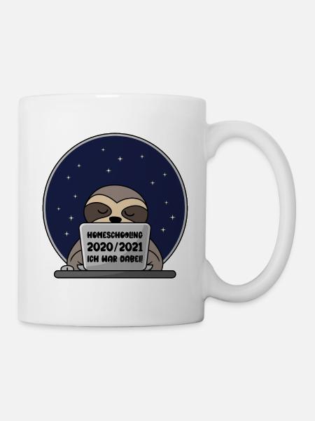 Homeschooling 2020/2021 Ich war dabei! - Tasse - Weiß