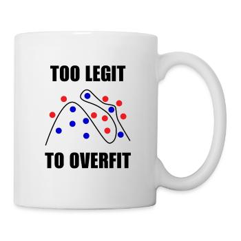 Legit Informatik Datenwissenschaft Geschenk - Tasse - Weiß - Rechts