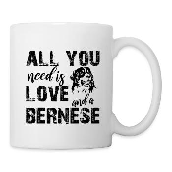 Crabot bernois de montagne - Mug blanc - blanc - Droite