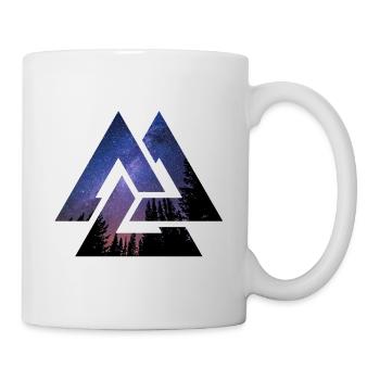 Valknut Viking symbol - Mug - white - Right