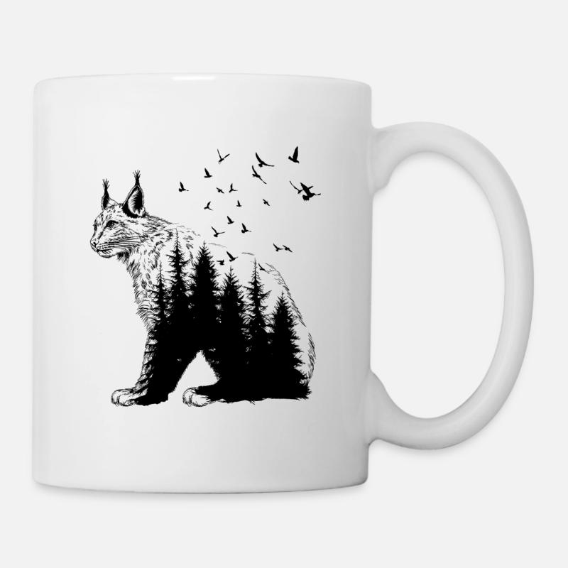 Lynx - Mug blanc - blanc
