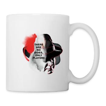 portrait « there are no sides, only players » - Mug blanc - blanc - Droite