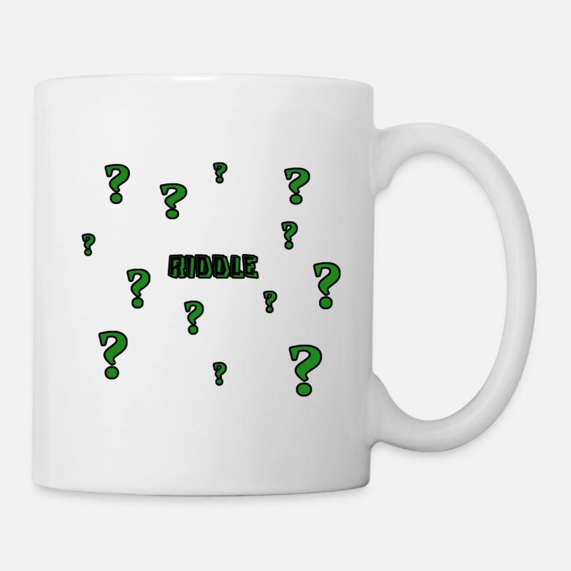 Rätsel - Tasse - Weiß
