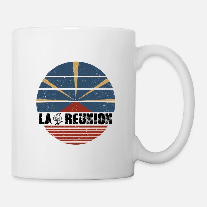 LA REUNION - Mug blanc - blanc