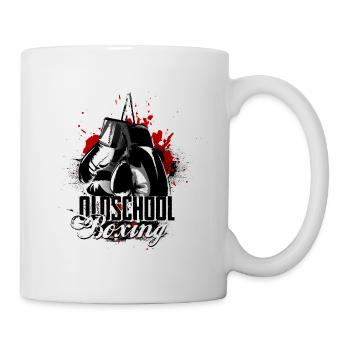 Boxer, Old School Boxing - Mug - white - Right