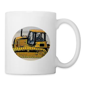 Bulldozer - Mug - white - Right