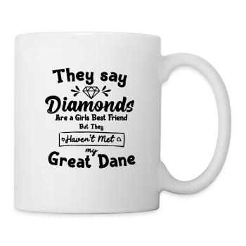 Great dane - Mug - white - Right