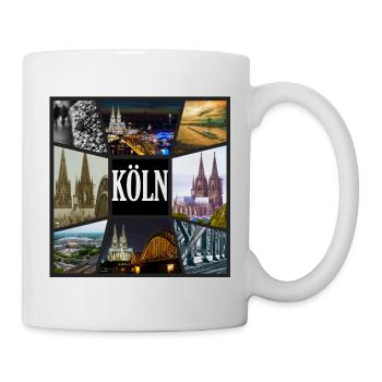 Cologne Cologne Cathedral Germany Cologne Skyline City - Mug - white - Right