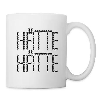had bike chain bike bike gift - Mug - white - Right