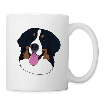 Berner Sennenhund - Mug blanc - blanc - Droite