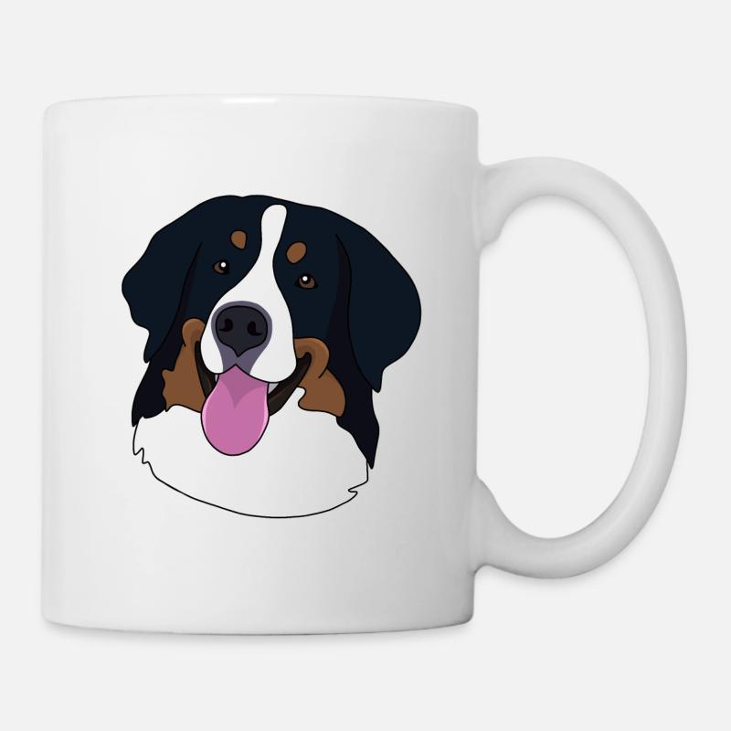 Berner Sennenhund - Mug blanc - blanc