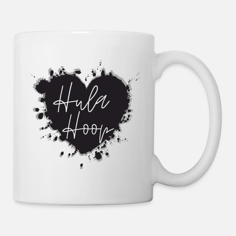 Hula Heart Hoop - Mug - white