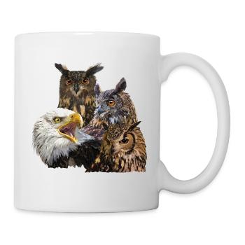 Rapaces - Mug blanc - blanc - Droite