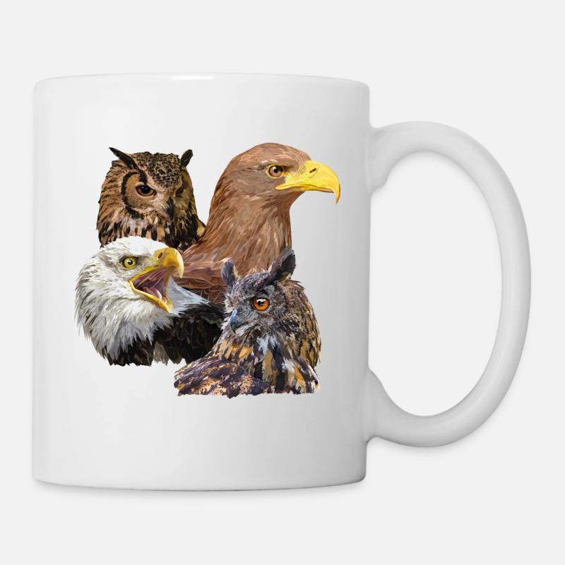 Rapaces - Mug blanc - blanc