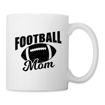 Football mom cadeau joueur américain - Mug blanc - blanc - Droite