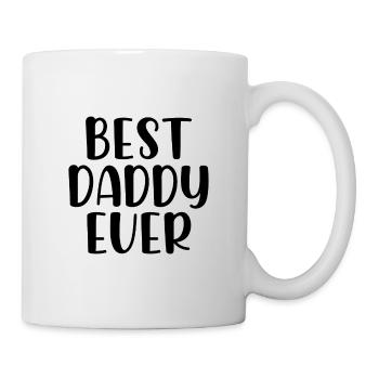 Best daddy ever - Mug - white - Right