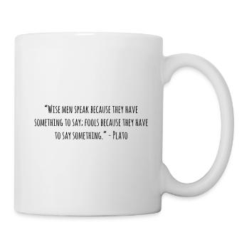 Geschenkidee Philolsophie - Tasse - Weiß - Rechts