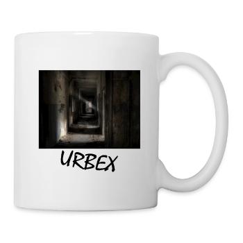 Urbex Erkundung verlassener Historischer Gebäude - Tasse - Weiß - Rechts