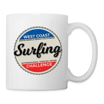 surf - Mug blanc - blanc - Droite