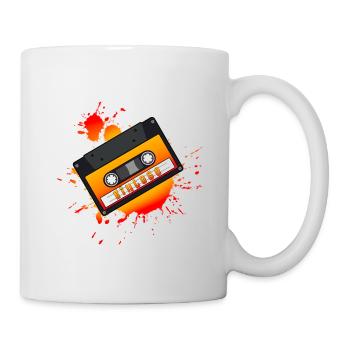 Cassette Vintage - Mug blanc - blanc - Droite