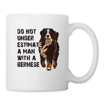 Crabot bernois de montagne - Mug blanc - blanc - Droite
