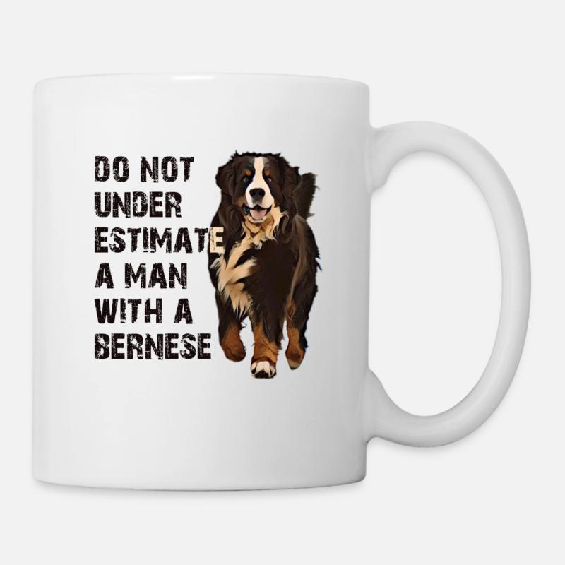 Berner Berghund - Tasse - Weiß