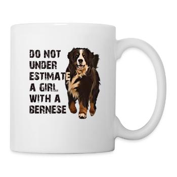 Crabot bernois de montagne - Mug blanc - blanc - Droite