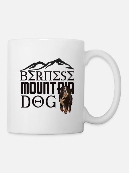 Berner Berghund - Tasse - Weiß