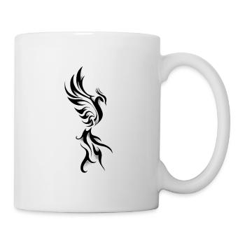 Phénix tribal - Mug blanc - blanc - Droite