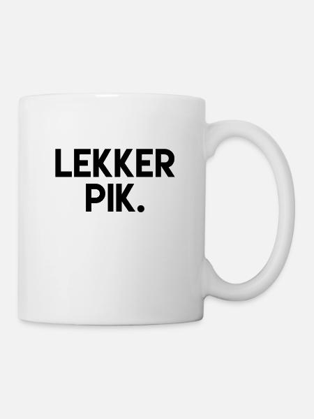 Schöner Schwanz. - Tasse - Weiß