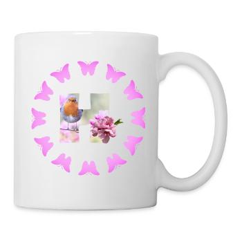 obstblüte h - Tasse - Weiß - Rechts