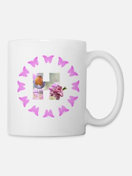 obstblüte h - Tasse - Weiß