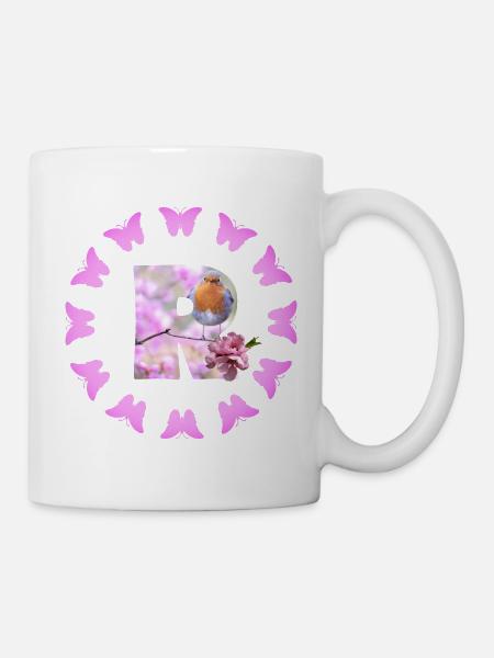 obstblüte r - Tasse - Weiß