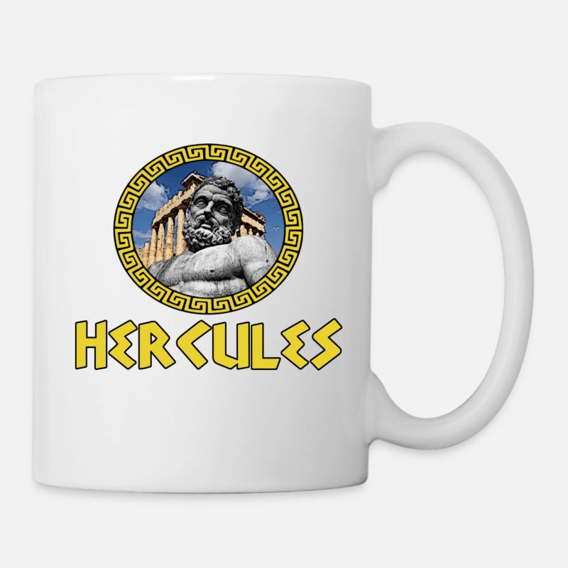 Mächtiger Herkules!!! - Tasse - Weiß