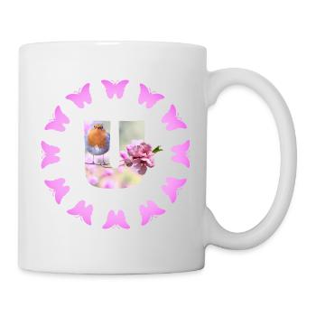 obstblüte u - Tasse - Weiß - Rechts