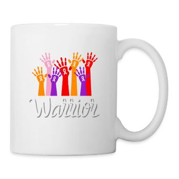 invisible disability / disease - Warrior - Mug - white - Right