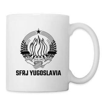 Yugoslavia Jugo SFRJ Kosovo Geschenk Tito - Tasse - Weiß - Rechts