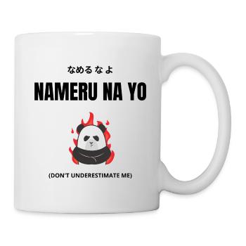 Nameru Na Yo Anime Manga Kanji Japanese - Mug - white - Right