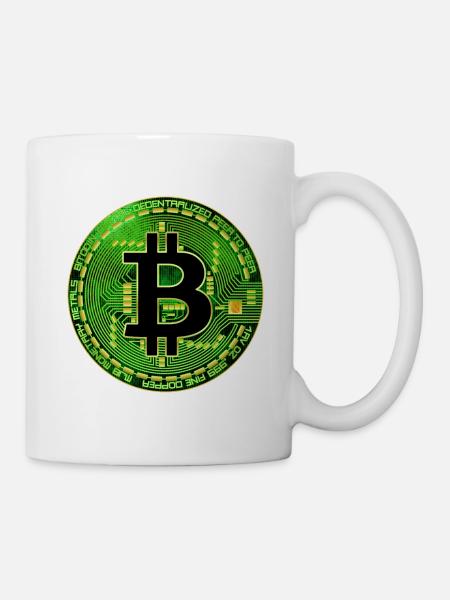 Bitcoin - Tasse - Weiß