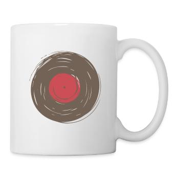 Phonographes musique cadeau Raving concert party - Mug blanc - blanc - Droite