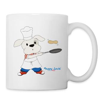 Happy Louis - CREPES - Mug - white - Right