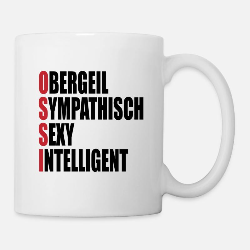 Ossi Geschenk DDR Ostdeutschland Generation - Tasse - Weiß