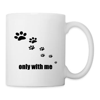 slady chien chien cadeau saigne - Mug blanc - blanc - Droite