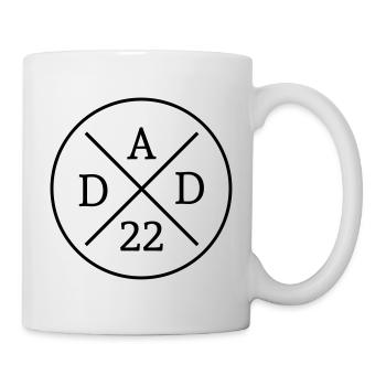 Dad 22 Circle - Color Change - Mug - white - Right