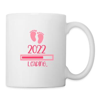Bébé 2022 loading - Mug blanc - blanc - Droite