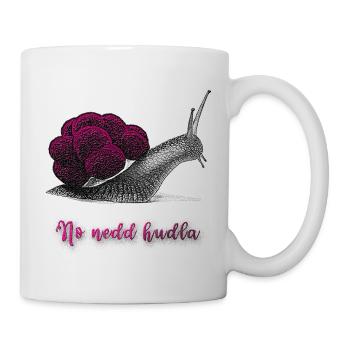 Escargot avec chapeau de bollen et souabe renard - Mug blanc - blanc - Droite