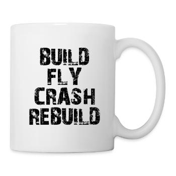 RC Model Planes Airplane Aircraft Pilot Funny Gift - Mug - white - Right
