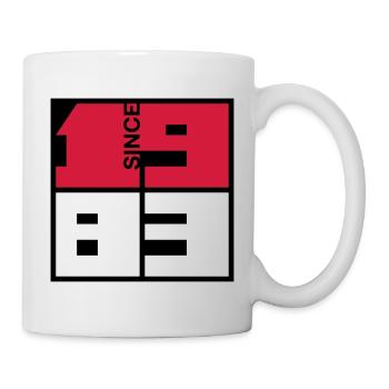 1983 Année de naissance. Cherchez votre année dans ma boutique - Mug blanc - blanc - Droite