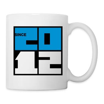 2012 Jahr der Geburt. Suchen Sie ihr Jahr in meinem Laden - Tasse - Weiß - Rechts
