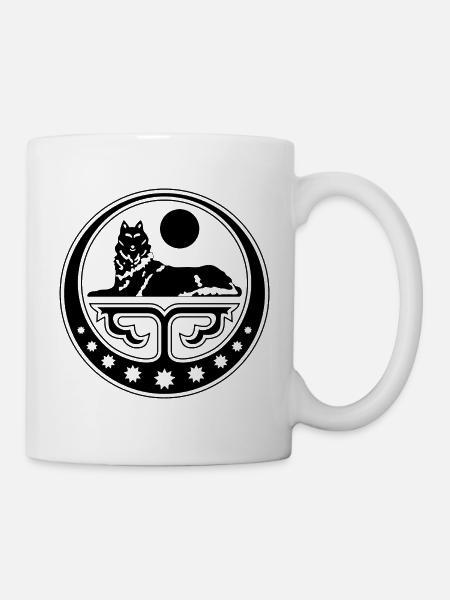 Chechen Cadeau Tchétchénie Daghestan Grozny - Mug blanc - blanc